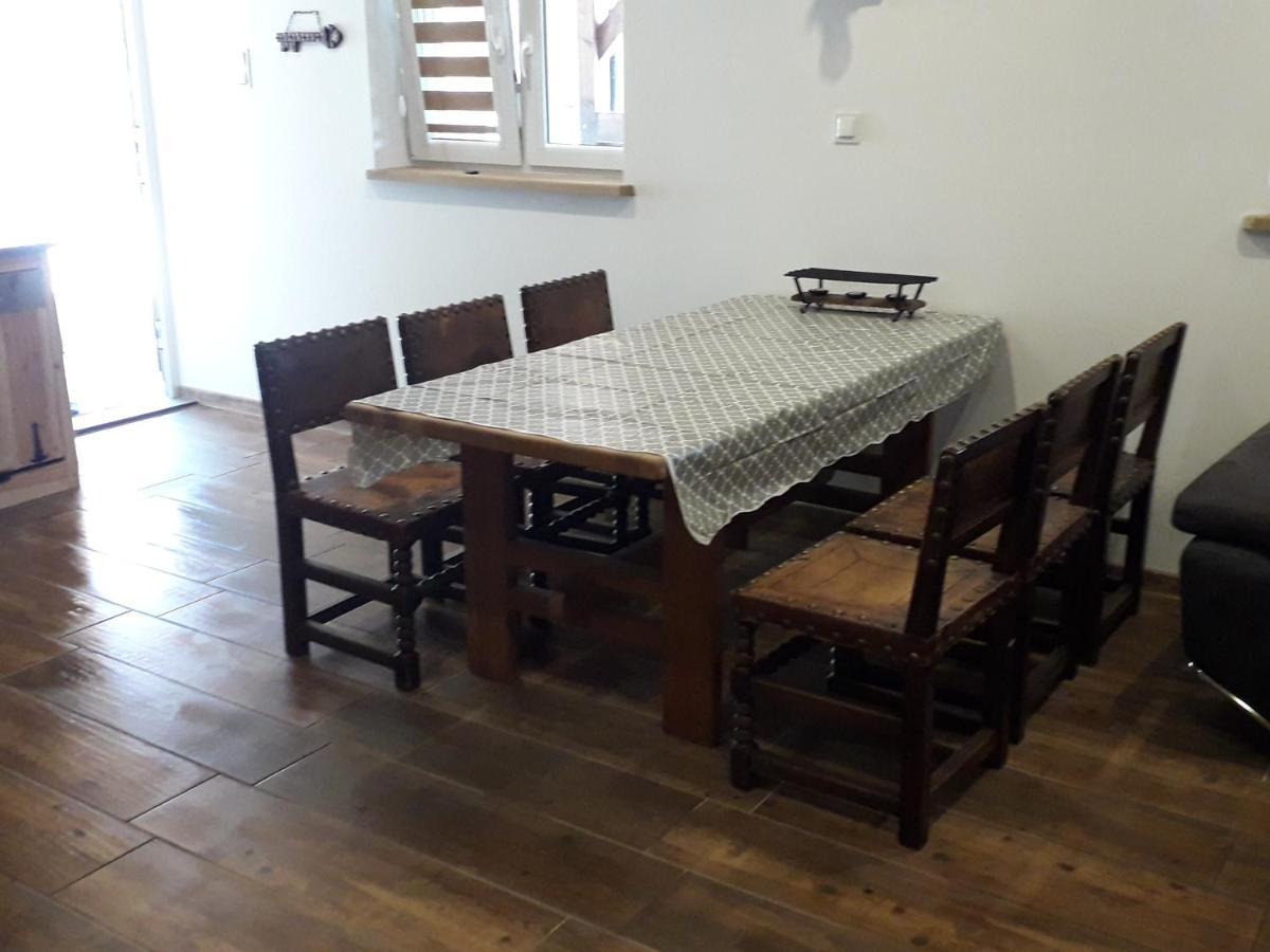 Jaskowa Chata Bieszczady Apartament Z Basenem Baligród Eksteriør bilde