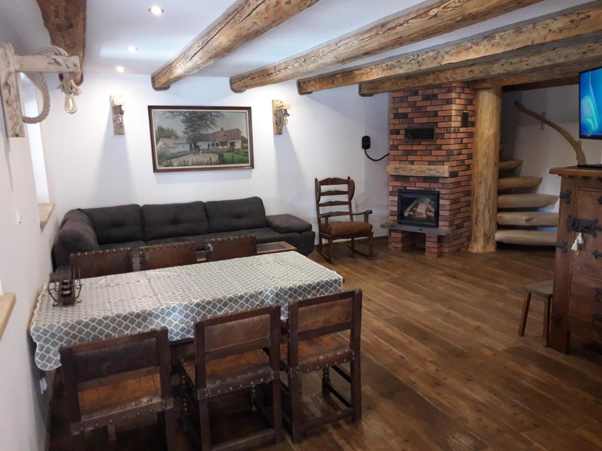 Jaskowa Chata Bieszczady Apartament Z Basenem Baligród Eksteriør bilde